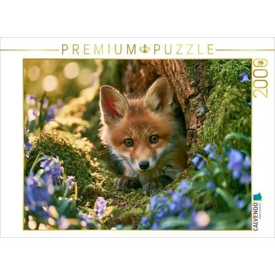 CALVENDO Puzzle Zwischen Blüten zeigt sich das Leben | 2000 Teile Lege-Größe 90x67cm Foto-Puzzle für glückliche Stunden