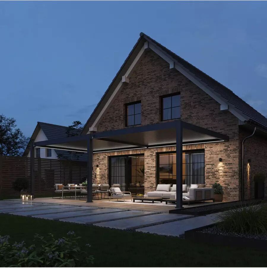 Ombréa KIT ILLUMINAZIONE LED PERGOLA ADDOSSATA 4X8MT