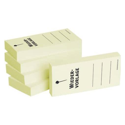 Bizstix Notiz 'Wiedervorlage' 75x35mm (35 x 75 mm) (1301010135)