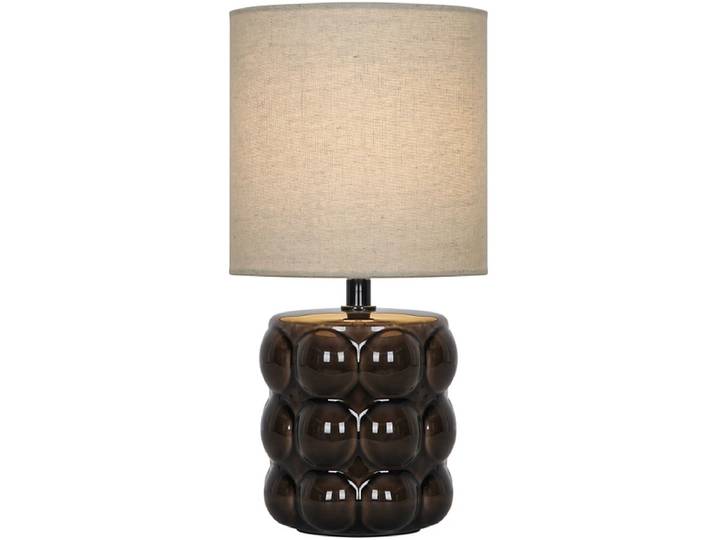 Tischlampe HESTIA 31cm 10W braun
