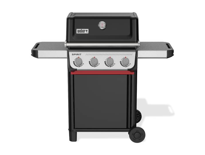 Gasgrill WEBER SPIRIT E-410 , schwarz, B:132cm H:117cm T:67,5cm, Grills, Gasgrill, Edelstahl Flavorizer Bars, Snap Jet Zündung