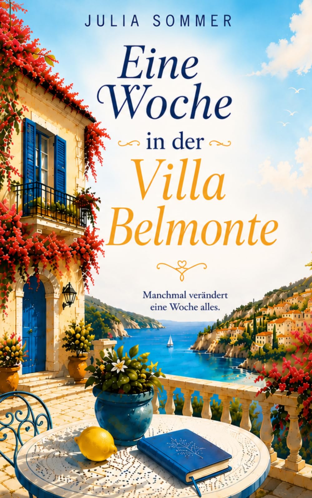 Julia Sommer - Eine Woche in der Villa Belmonte: Eine unwiderstehliche Sommerromance unter italienischer Sonne - Preis vom 12.10.2026 11:37:12 h