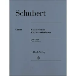 Klavierstücke und Klaviervariationen, Sachbücher von Gertraud Haberkamp, Franz Schubert