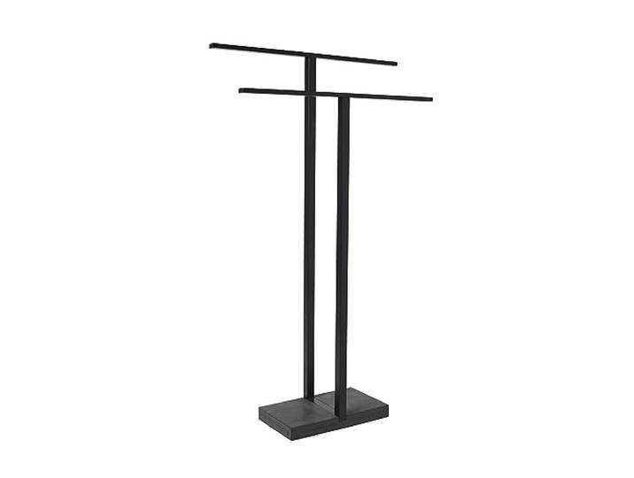 Blomus Menoto handdoekenrek, zwart, één maat