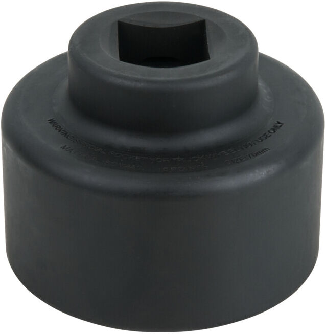 KS Tools 1 Zoll Achsmuttern-Schlüssel, 6-kant, kurz, 70 mm (460.0205)