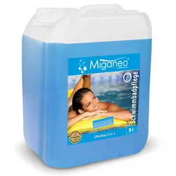 Miganeo Ultraklar 2 in 1 schaumfrei | Algezid + Klarmacher | 5 Liter