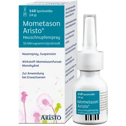 Mometason Aristo Heuschnupfenspray 50 Mikrogramm/Sprühstoß 18 g Nasenspray