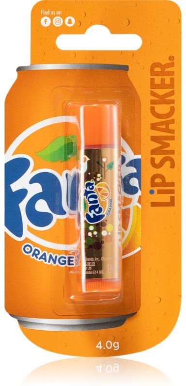 Lip Smacker Fanta Orange Lip Balm flavour Orange 4 g