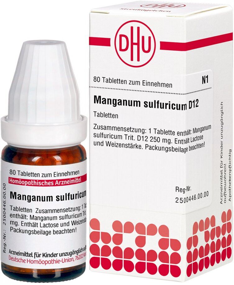 DHU Manganum Sulfuricum D12 Tabletten
