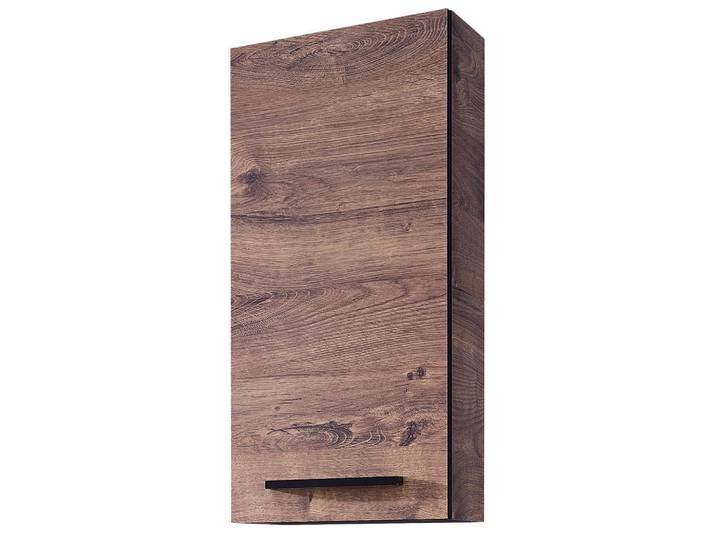 Xora Hängeschrank Xora 374, Eichefarben, Kunststoff, 2 Fächer, 30x70x20 cm, Made in Germany, Badezimmer, Badmöbel, Hängeschränke