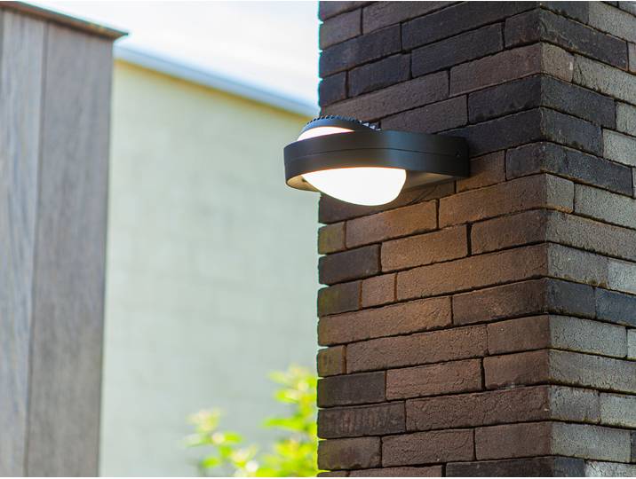 Lutec LED Außenwandleuchte Fele anthrazit IP54