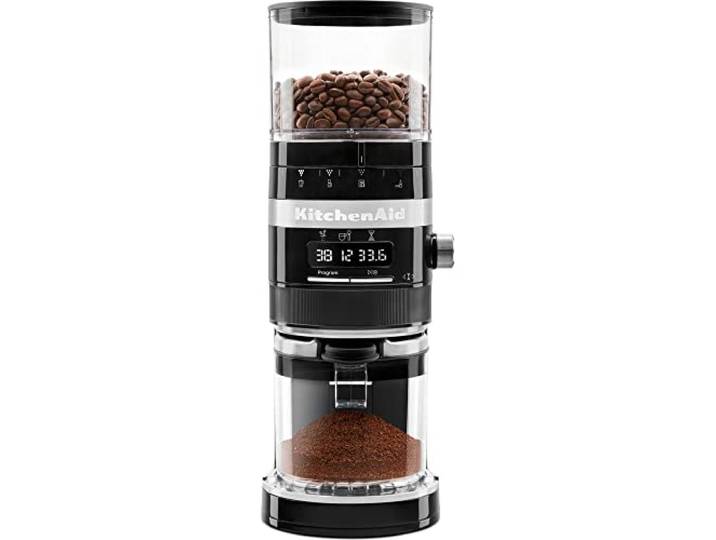 KitchenAid KAFFEEMÜHLE - ARTISAN 5KCG8433 - Onyx Schwarz - von French Press bis Espresso 5KCG8433EOB (COFFE GRINDER)