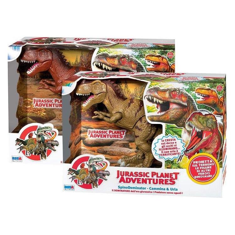 Rs Toys Dinosaur Battery 2 Colors Ass.Ti (46035572)
