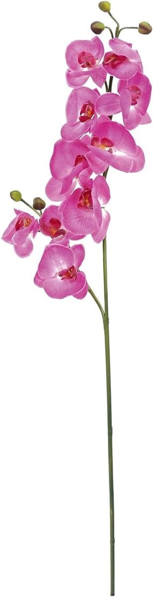 Paarse kunst orchideeëntak van 100 cm voor woondecoratie