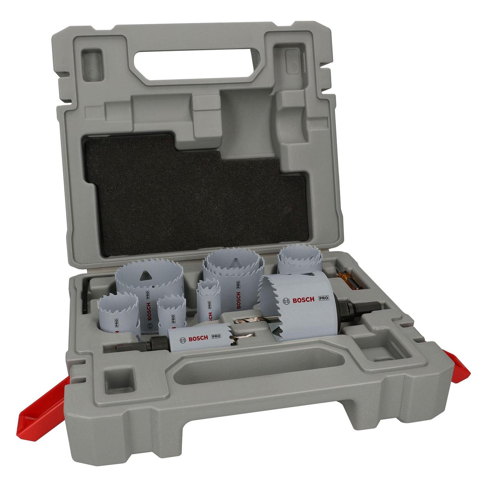 Bosch Professional Zubehör PRO Multi Material Lochsägen-Set, 17-tlg. (2608900525)