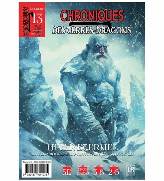 JDR Editions CHRONIQUES DES TERRES DRAGONS - N°13 - Hiver Eternel