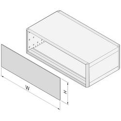 nVent SCHROFF 24572601 Frontplatte 2 Aluminium 1 St. Piece