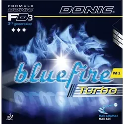 Donic Belag Bluefire M1 Turbo schwarz MAX - schwarz Max