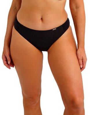 OTTAWA MID RISE BIKINI BRIEF by Fantasie Swim in Black (Size M)