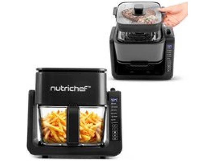 Friteuse à air avec gril - NUTRICHEF - NutriChef - 1500 W - 4 L - 8 programmes