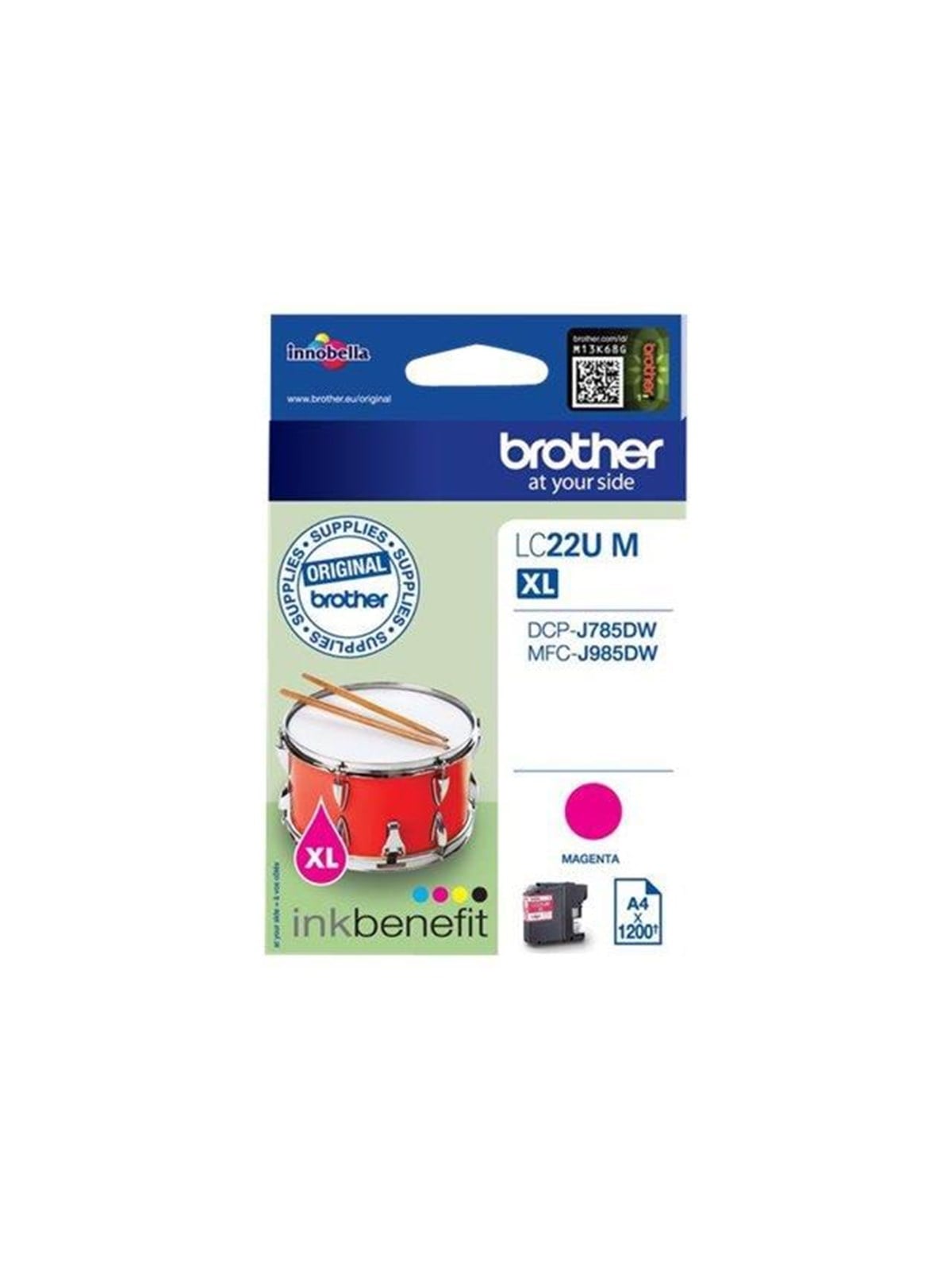 Brother LC22UM - Magenta Ink - Tintenpatrone Magenta
