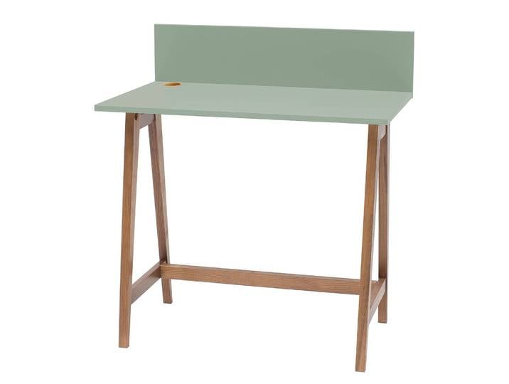 Bureau Ophelia 85cm Marron/Vert menthe