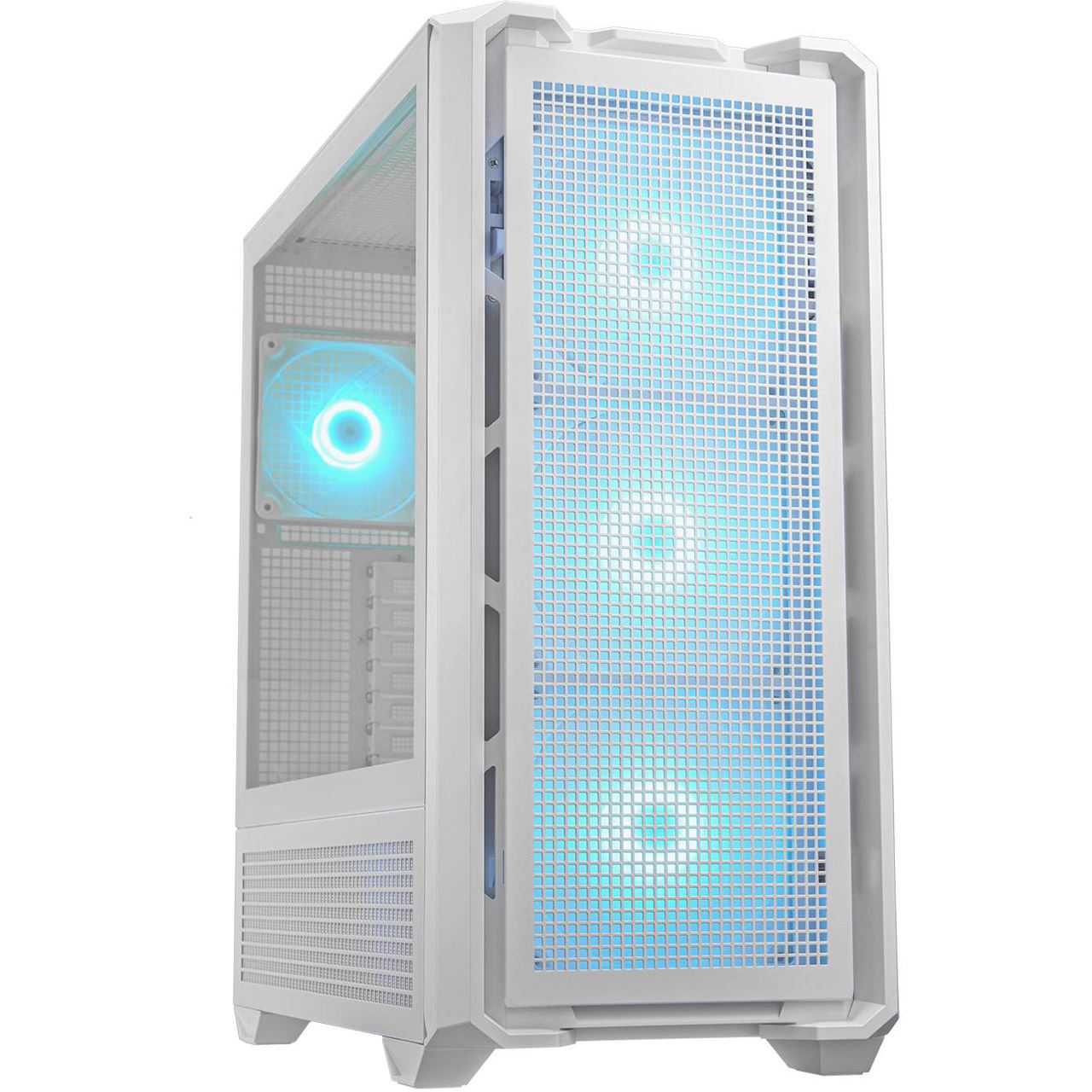 Cougar MX600 RGB Midi Tower ohne Netzteil weiss
