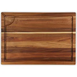 BBQ Outdoor Schneidebrett 50 x 35 cm aus Akazienholz