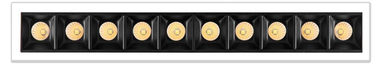Beneito & Faure Tram 20W 30° Tuya modulaire LED-inbouwspot, matwit, kleurtemperatuur 2700K-6000K