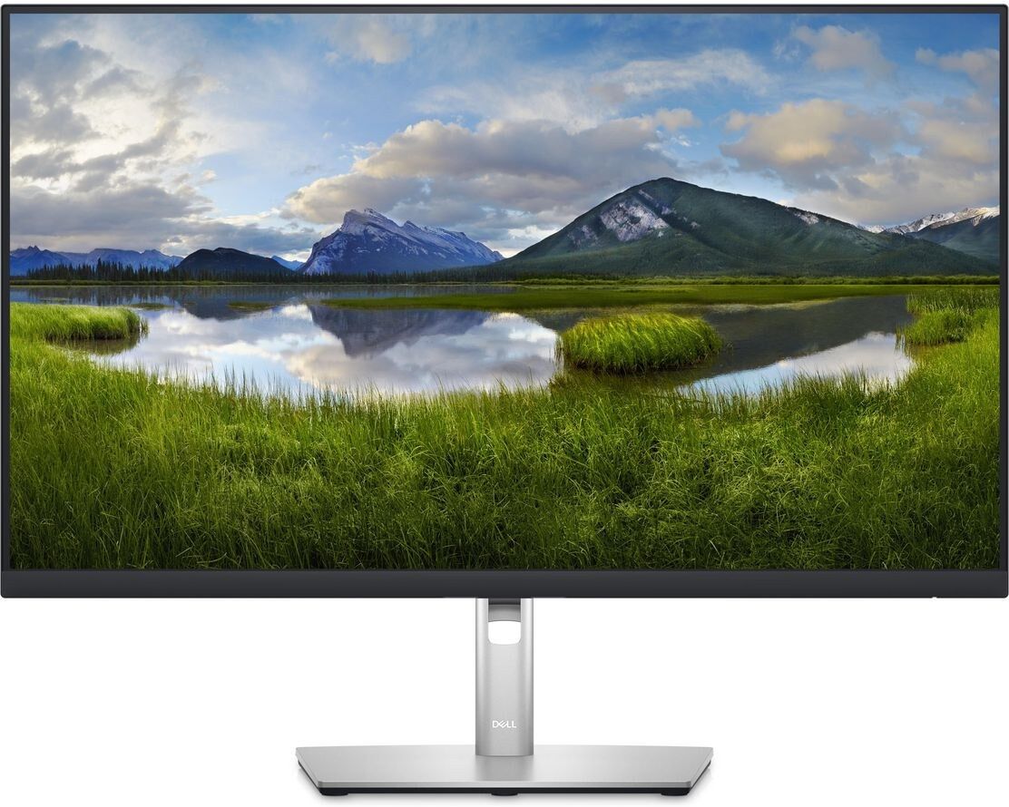 Dell P Series P2723D 27" (68.6 cm) QHD 2560 x 1440 IPS Monitor, 60Hz, HDMI, DisplayPort, 4-Port USB 3.2 Gen 1 Hub, Height-Adjustable Stand