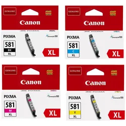 Canon Original CLI-581XL Druckerpatronen - 4er Multipack