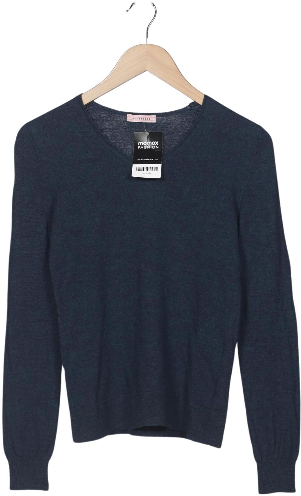 Hugenberg Damen Pullover, Marineblau, Gr. M, Merino - Second Hand