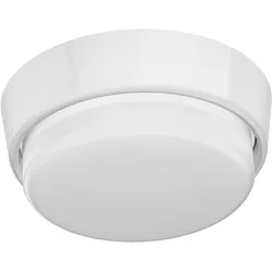 ledscom.de GX53 Lampen-Fassung INEL rund 90mm Ø inkl. LED Lampe 4,05W 372lm warm-weiß