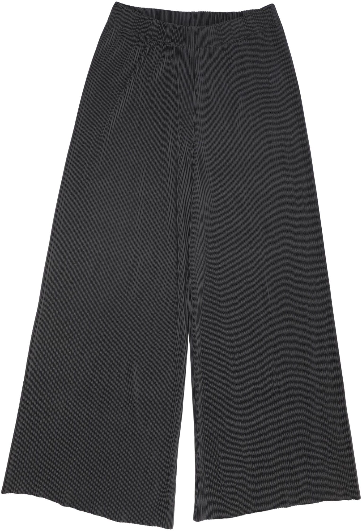 Kauf dich glucklich Damen Stoffhose, Grau, Gr. XS, Synthetik - Second Hand