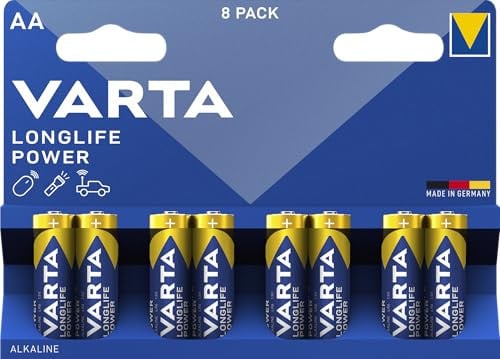 Varta Longlife Power AA Mignon Alkaline Batterijen LR6 - 8 stuks
