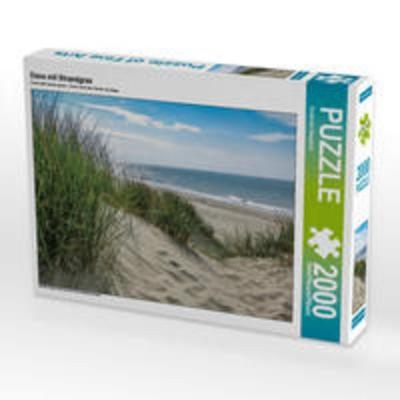 CALVENDO Puzzle Düne mit Strandgras | 2000 Teile Lege-Größe 90 × 67 cm Foto-Puzzle für glückliche Stunden