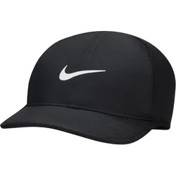 NIKE Club Dri-FIT Unstructured Featherlight Cap Kinder 010 - black/black/white