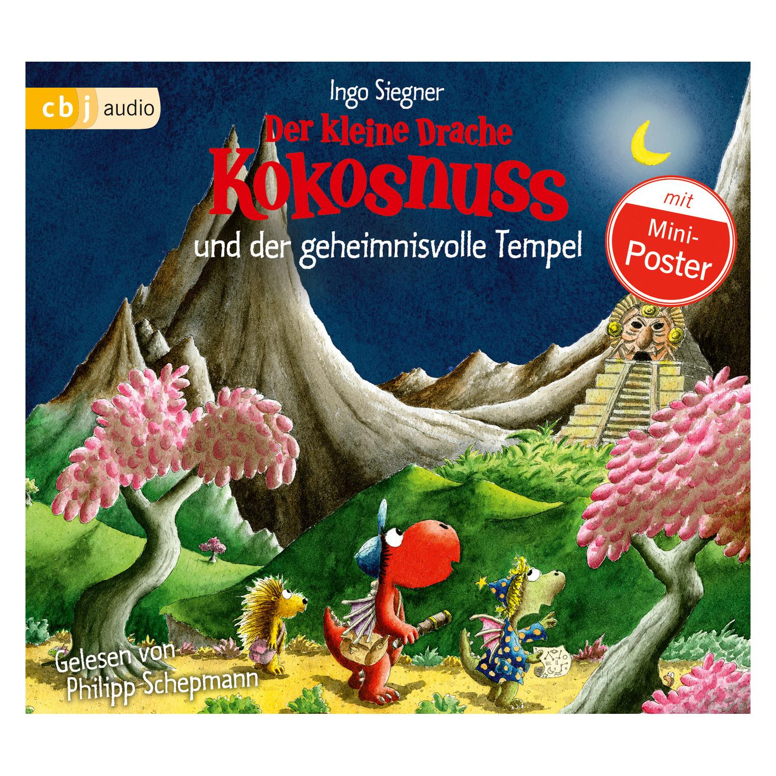 CBJ Der kleine Drache Kokosnuss und der geheimnisvolle Tempel (Ingo Siegner, Philipp Schepmann, Deutsch) (9783837124842)