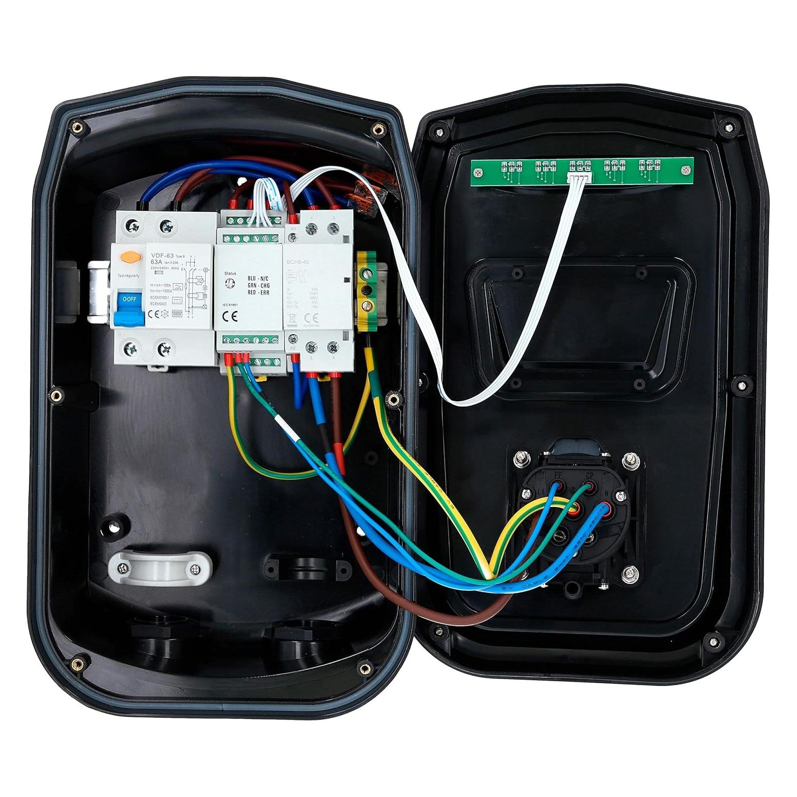 KS Tools efuturo Wallbox mit Typ 2-Steckdose, 1 Phase (Typ 2, 32 A, 7.40 kW) (117.7577)