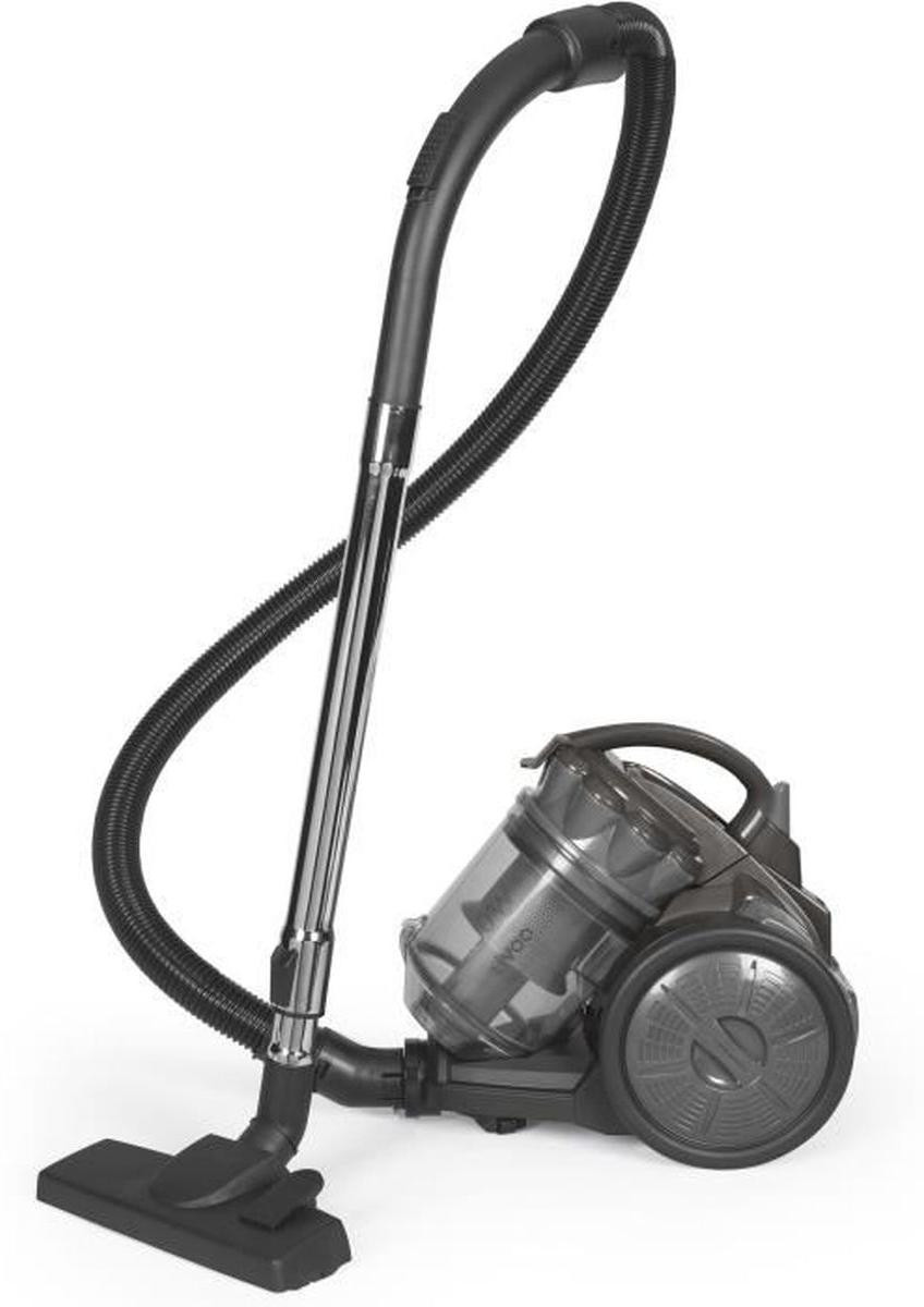 LIVOO DOH136G Bagless Multi-Cyclonic Stofzuiger - 700 W - 16 kPa - 3 L - Grijs