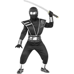 Fun World Futuristischer Ninja Kostüm für Kinder (116, 122, 128)
