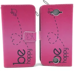 König Design Schutz Hülle für Acer Liquid Z530 Be Happy Pink Tasche Case Cover + 1 Panzer Schutz Glas (Acer Liquid Z530), Smartphone Hülle, Pink