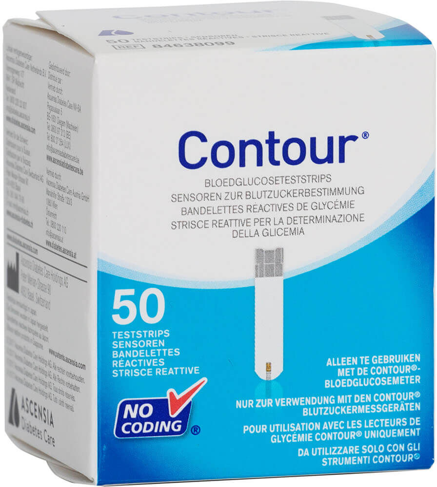 Contour Teststrips (50 stuks)