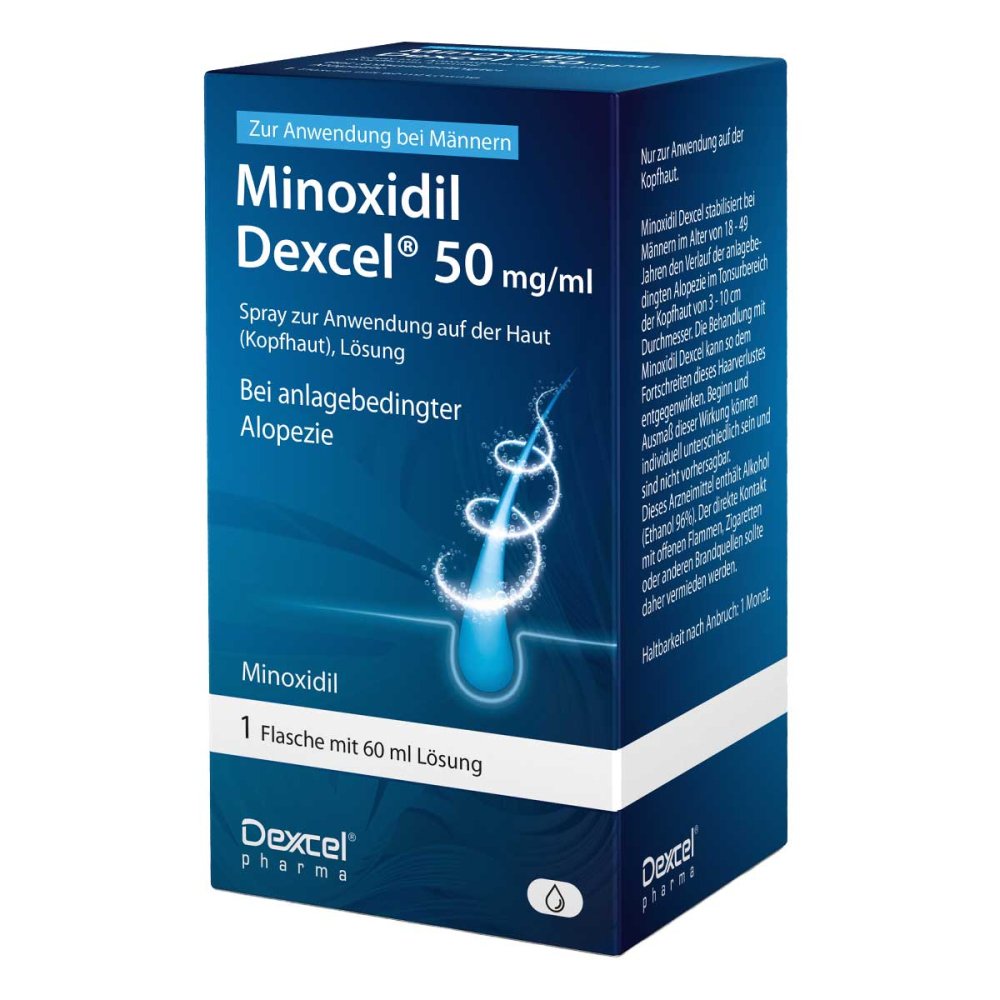 Dexcel Pharma GmbH Minoxidil Dexcel 50 mg/ml Spray für Männer 18892418