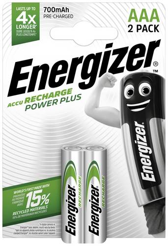 Energizer Power Plus HR03 Micro (AAA)-Akku NiMH 700 mAh 1.2V 2St.