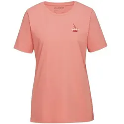 MAMMUT Damen Shirt Mammut Core T-Shirt Snow, Größe M in Orange Orange