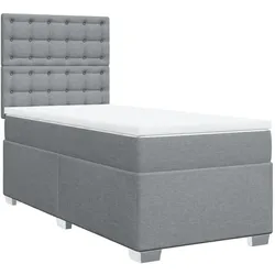 vidaXL, Boxspringbett, Cheryl (Knöpfe) (90 x 190 cm)