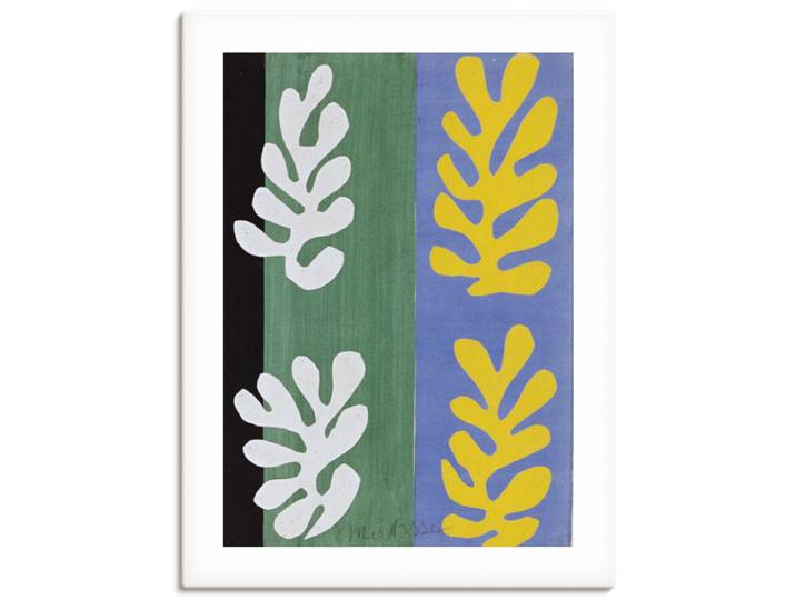 Wandbild ARTLAND Komposition (Der Samt) 2. 1947 , bunt (farbe bild(er): farbig), B:60cm H:80cm, Bilder, Wandbild, als Alubild, Leinwandbild, Poster, Wandaufkleber in verschied. Grössen