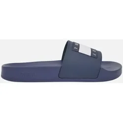 Badeschuh mit Logo-Prägung - Slides - blau - 36