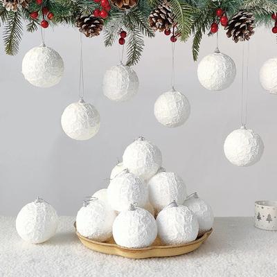 Uplift Treasures 6pcs Christmas Ball Ornament Set For Xmas Tree And Party Decoration 6